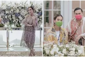 Gaya 7 seleb hadiri acara 7 bulanan Zaskia Sungkar, ada 'Arya Saloka'