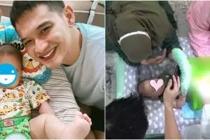 8 Momen Citra Kirana dan Rezky Aditya temani anak sunat, menegangkan