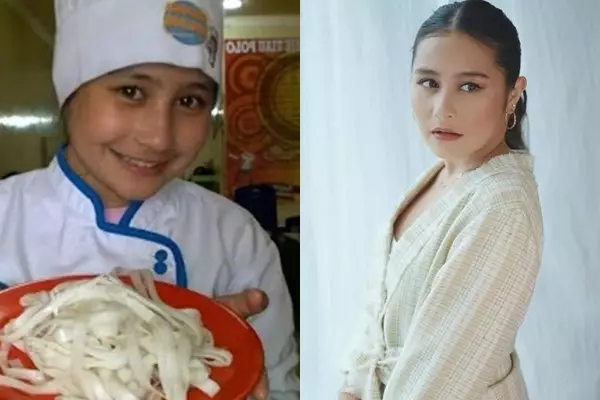 Koki cilik dulu dan kini © Instagram Koki cilik dulu dan kini © Instagram