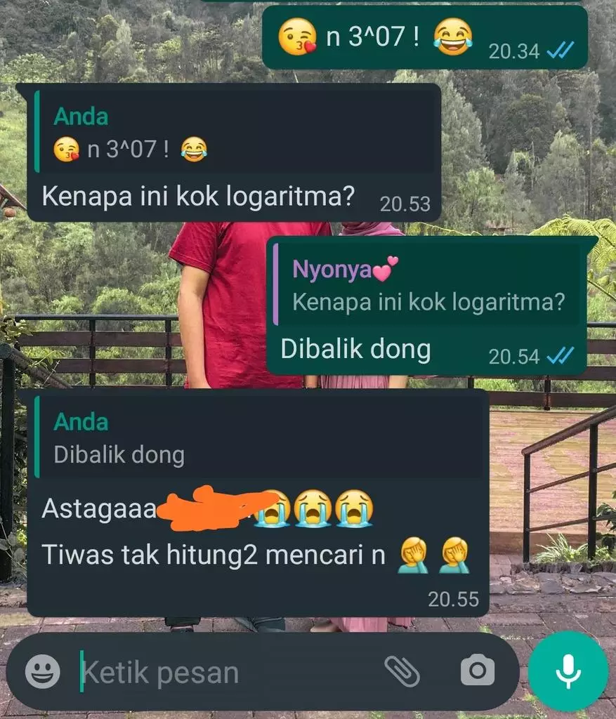 Balasan chat gombalin pacar © berbagai sumber