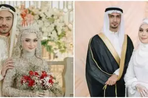 Momen pernikahan 7 seleb bernuansa Arab, auranya kian terpancar
