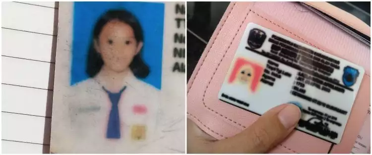15 Foto pelajar di kartu identitas ini lucunya bikin ketawa kasihan