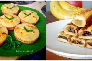 12 Resep kue berbahan pisang tanpa oven, enak, lembut, dan praktis