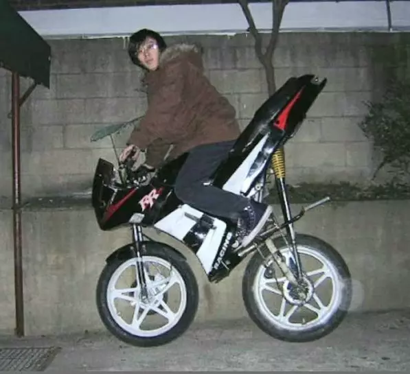 modifikasi motor tinggi Instagram