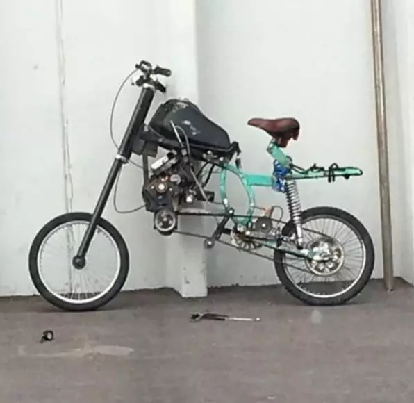 modifikasi motor tinggi Instagram