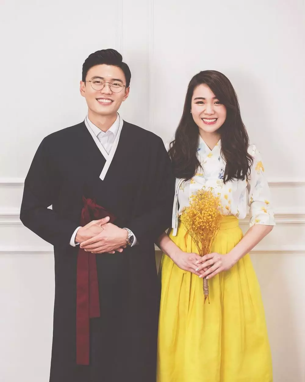 potret manis jang hansol dan kekasih © berbagai sumber