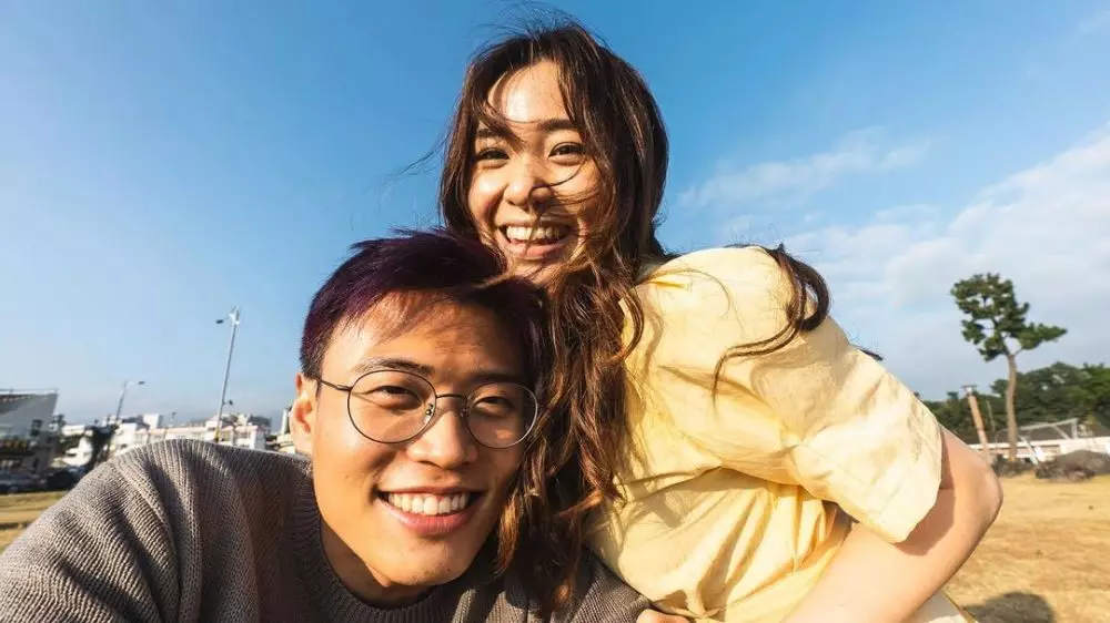 potret manis jang hansol dan kekasih © berbagai sumber