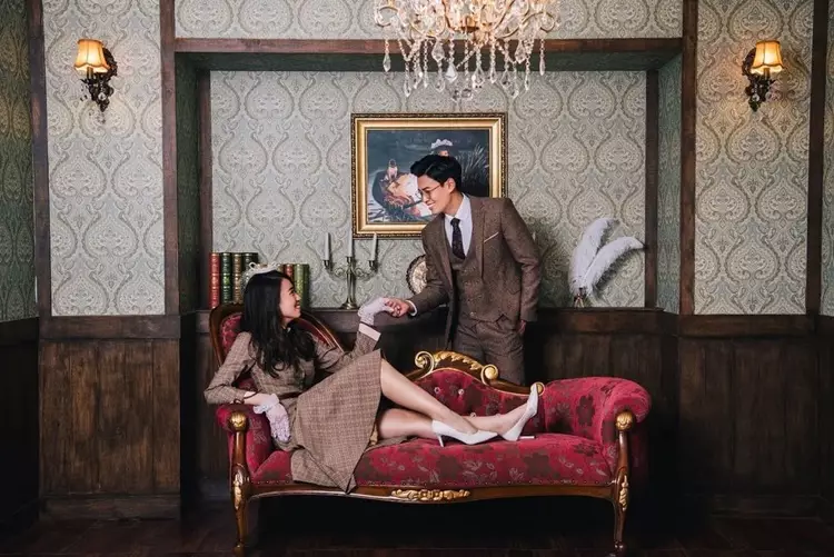 potret manis jang hansol dan kekasih © berbagai sumber