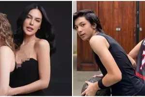 Sudah remaja, pesona anak 9 seleb blasteran ini memikat