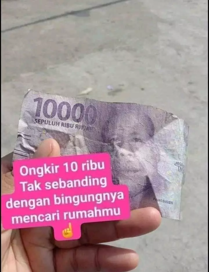 Curhatan kurir di status WA © Twitter Curhatan kurir di status WA © Twitter