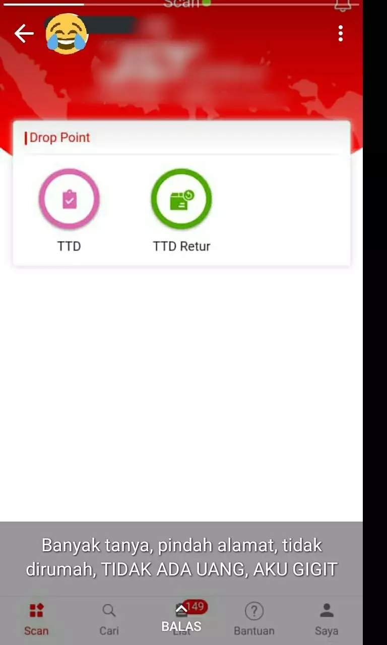 Curhatan kurir di status WA © Twitter Curhatan kurir di status WA © Twitter