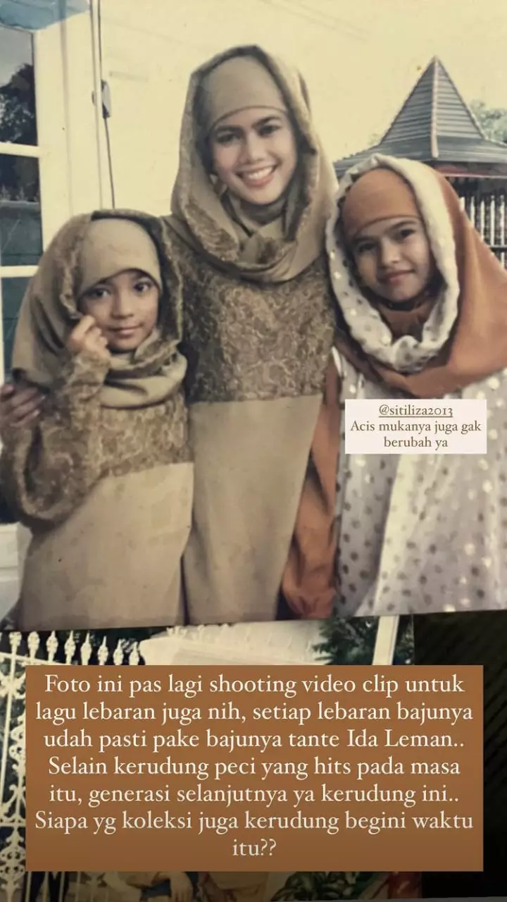 masa kecil enno lerian © Instagram masa kecil enno lerian © Instagram