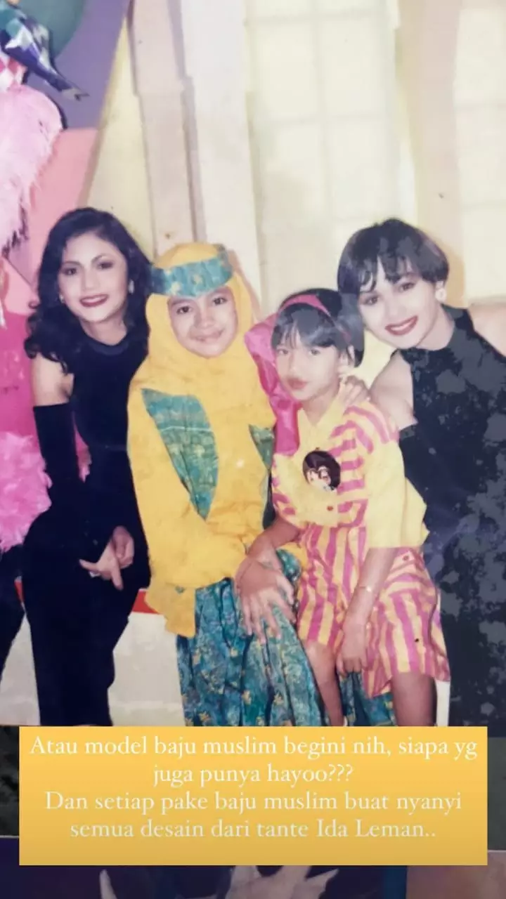 masa kecil enno lerian © Instagram masa kecil enno lerian © Instagram