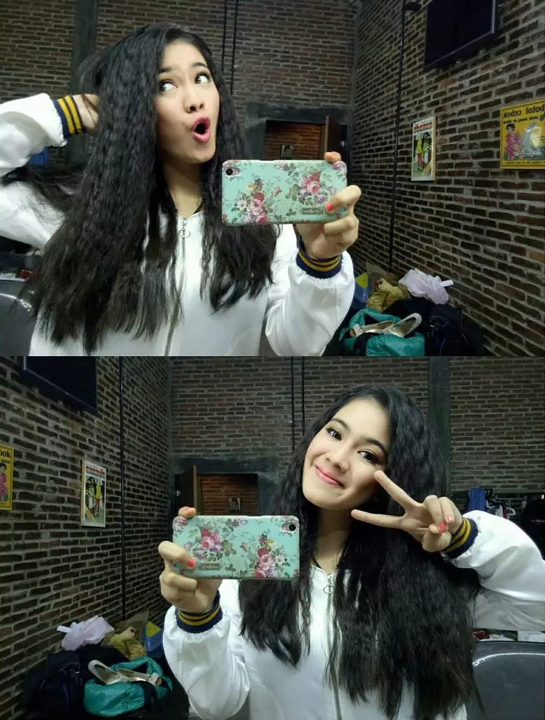 gaya rambut Felicya © Instagram