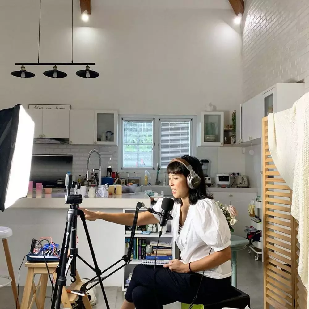 Penampakan dapur rumah 7 seleb di Bali Instagram