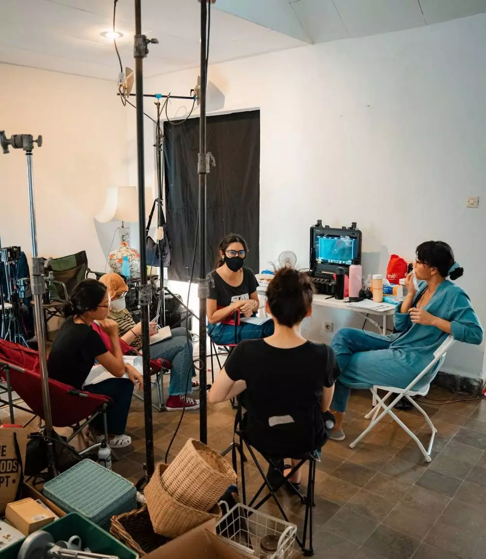 potret dian jadi sutradara © Instagram