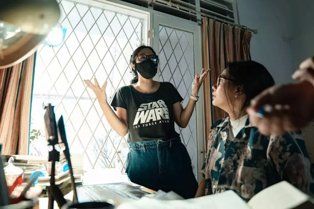 potret dian jadi sutradara © Instagram