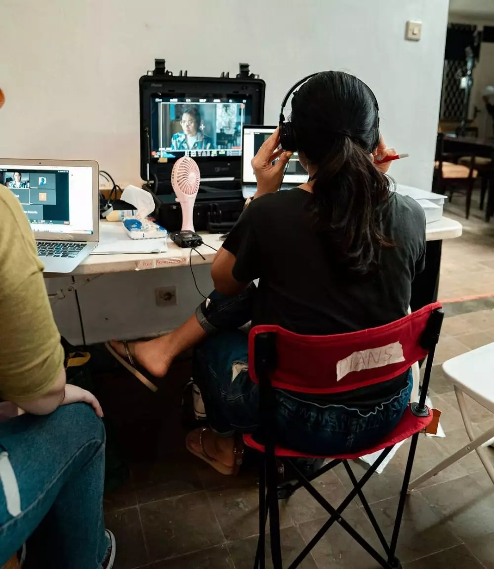 potret dian jadi sutradara © Instagram