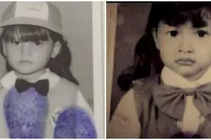 Pas foto 10 pesinetron cantik zaman sekolah, ekspresinya gemesin