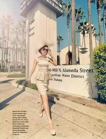 Sophia Latjuba jadi model di Los Angeles Instagram © 2021 brilio.net