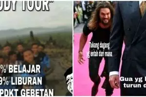 10 Meme lucu study tour bareng temen ini bikin kangen sekolah