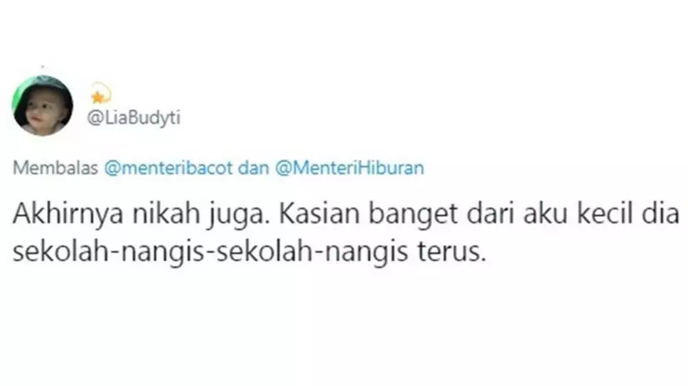 cuitan lucu warganet nobita nikah © Twitter cuitan lucu warganet nobita nikah © Twitter