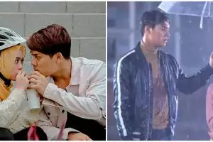 10 Potret kemesraan Lesty dan Rizky Billar di mini seri, bikin baper