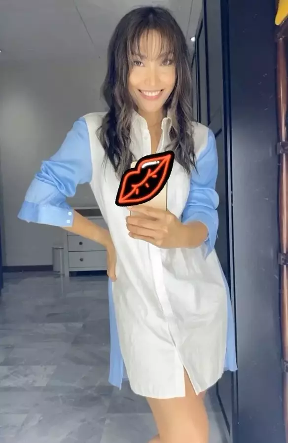 ayu dewi pakai poni © Instagram