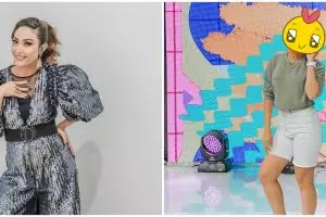 Ubah gaya rambut, 6 potret Ayu Dewi pakai poni ini bikin awet muda