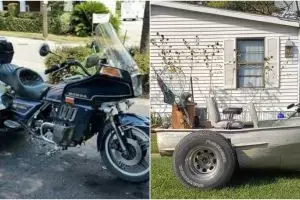 10 Modifikasi dua kendaraan berbeda jadi satu ini bikin mikir dua kali