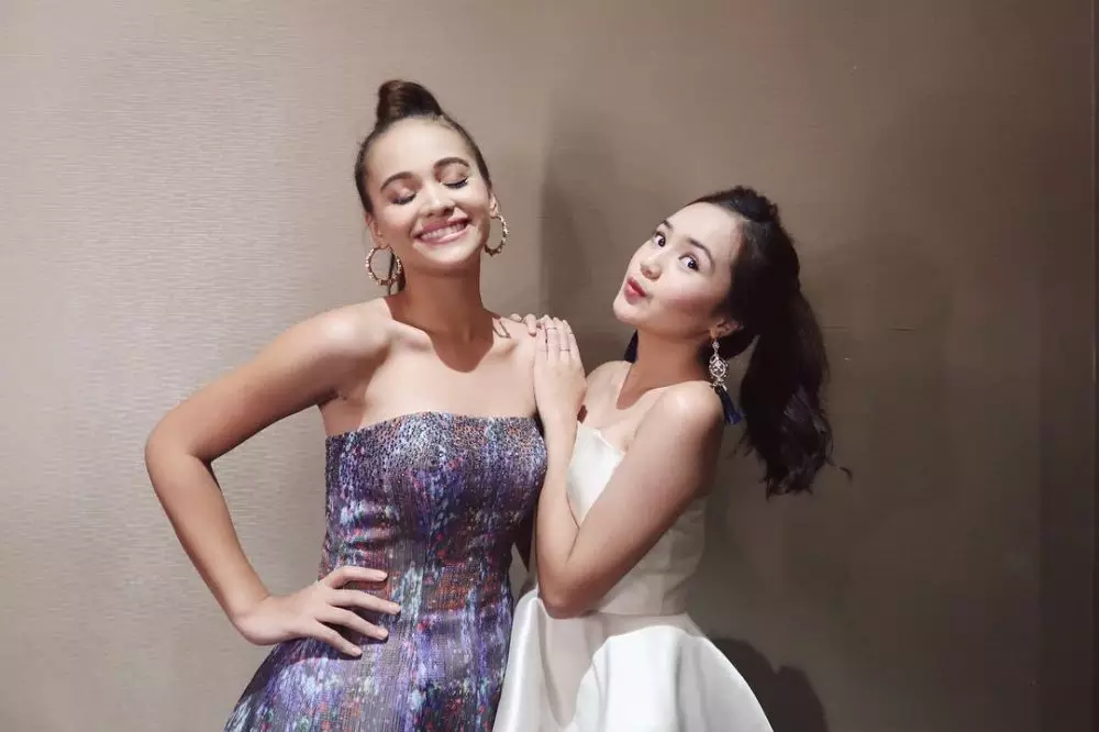 persahabatan Beby Tsabina dan Aurora Ribero © 2021 brilio.net