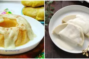 10 Resep puding durian, enak, lembut, dan mudah dibuat