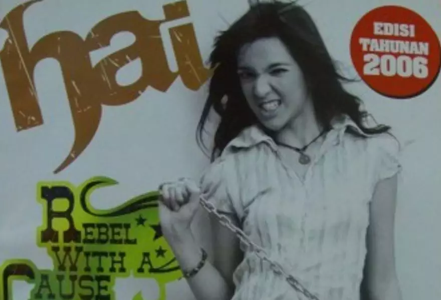 nia ramadhani jadul model majalah © Instagram