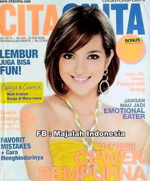 nia ramadhani jadul model majalah © Facebook