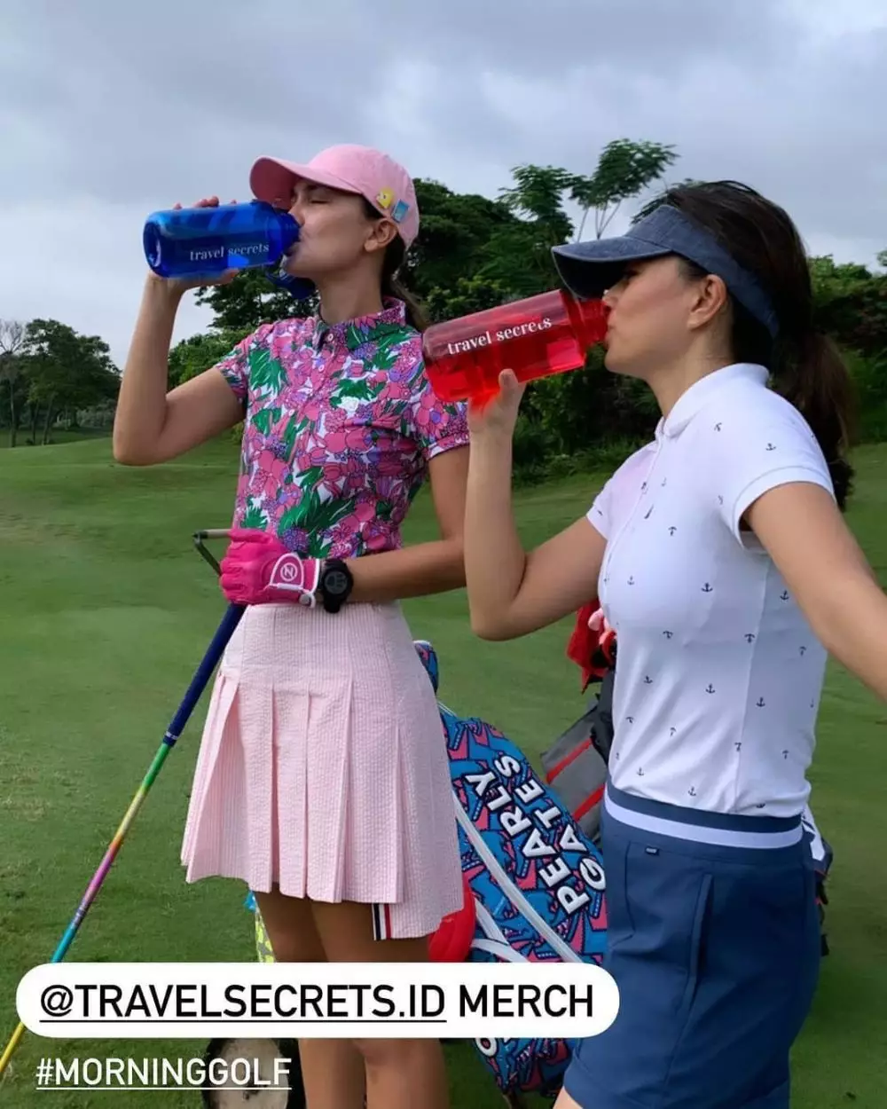 OOTD Luna Maya main golf © Instagram