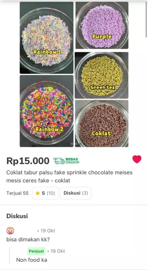 Tanya jawab olshop kuras kesabaran © Twitter