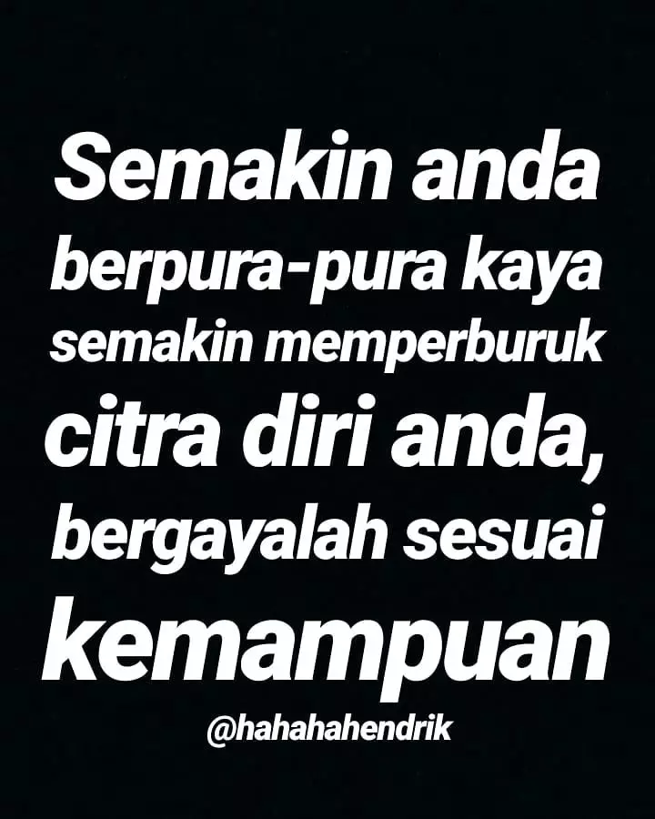 Kata bijak tentang uang © Instagram