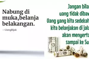 40 Kata-kata bijak tentang uang yang inspiratif dan penuh semangat