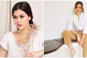 8 Potret Rebecca Tamara saat liburan di alam, gayanya kece abis