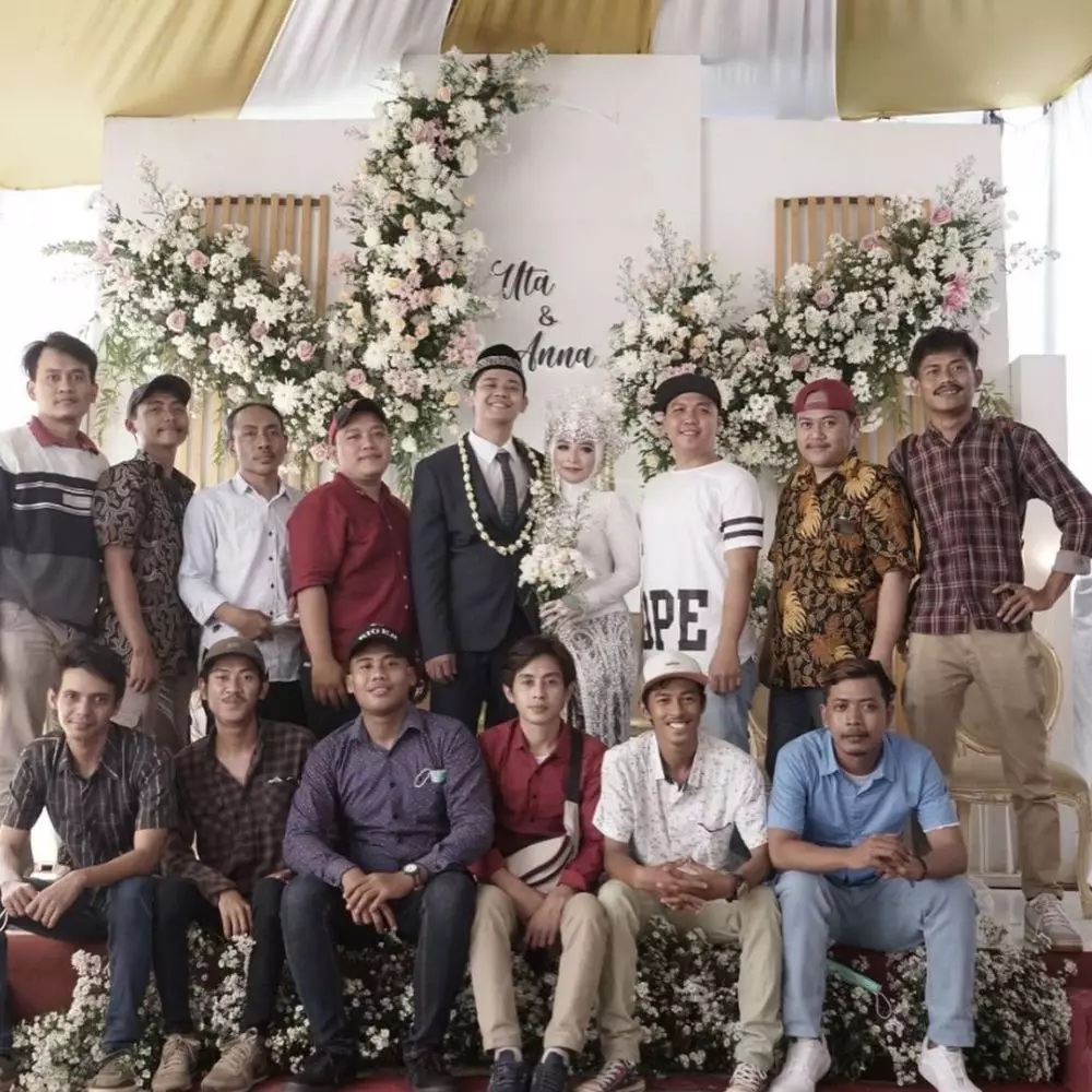 Momen Uta adik Billy Syahputra menikah © 2021 brilio.net Momen Uta adik Billy Syahputra menikah © 2021 brilio.net