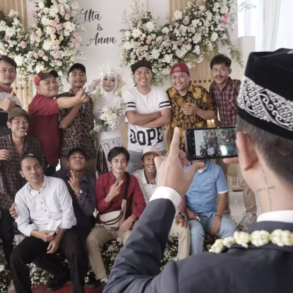 Momen Uta adik Billy Syahputra menikah © 2021 brilio.net Momen Uta adik Billy Syahputra menikah © 2021 brilio.net