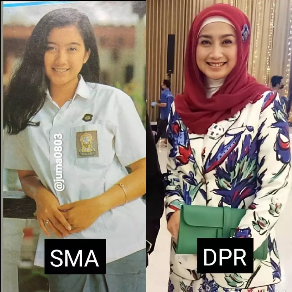 Potret transformasi Desy Ratnasari © 2021 berbagai sumber Potret transformasi Desy Ratnasari © 2021 berbagai sumber