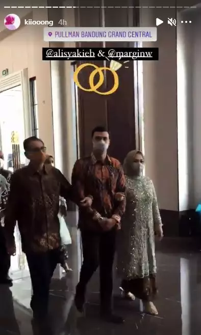 pertunangan Ali Syakieb dan Margin  © 2021 berbagai sumber pertunangan Ali Syakieb dan Margin  © 2021 berbagai sumber