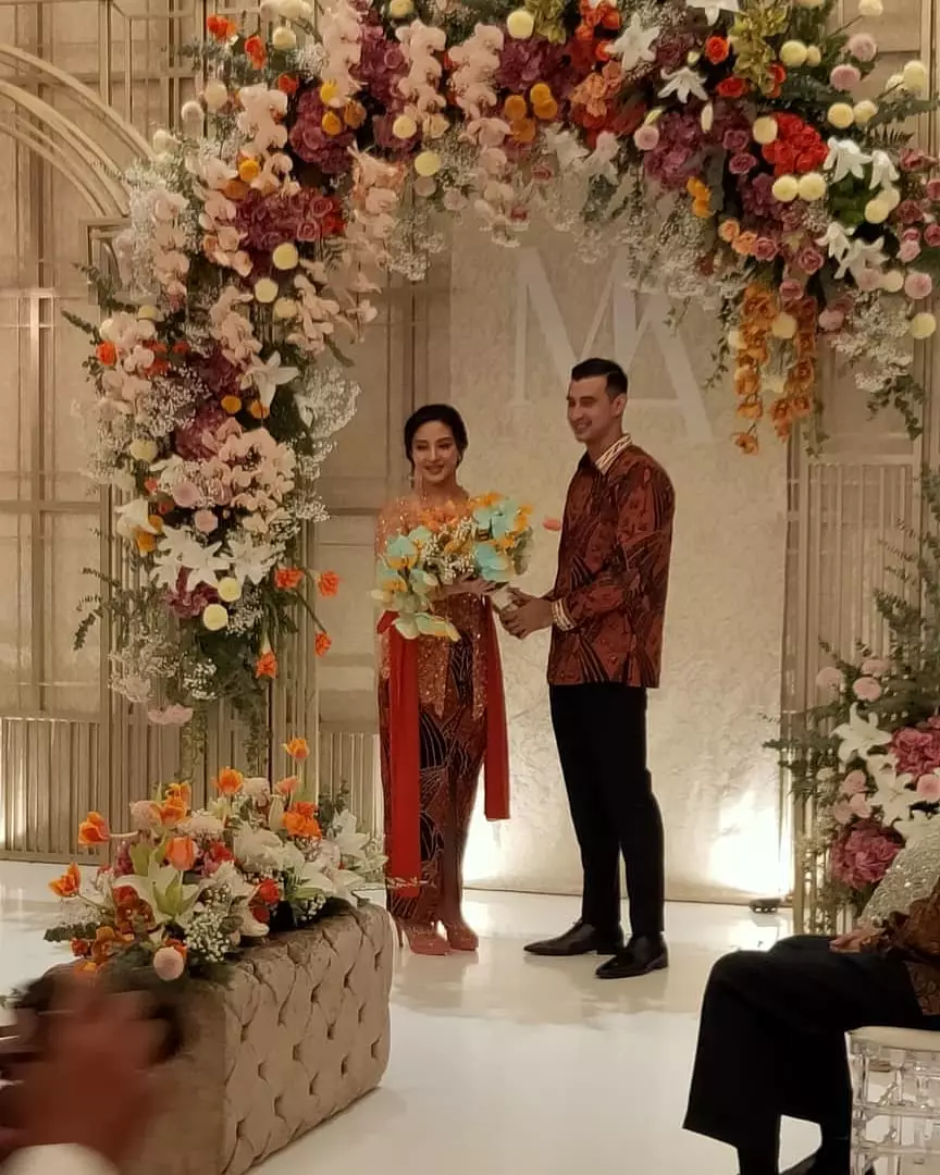 pertunangan Ali Syakieb dan Margin  © 2021 berbagai sumber pertunangan Ali Syakieb dan Margin  © 2021 berbagai sumber