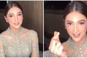 7 Gaya Nabila Syakieb di lamaran Ali Syakieb, pesonanya memikat