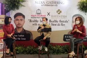 Klinik kecantikan kolaborasi dengan kedai nasi Kapau, ini alasannya