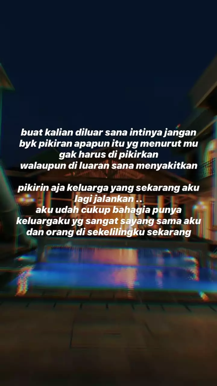 curahan hati nathalie © Instagram