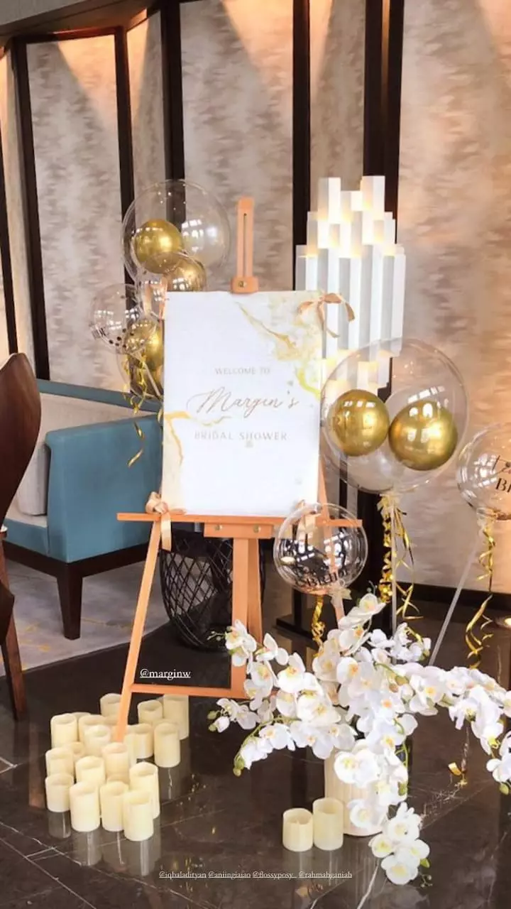 bridal shower margin © Instagram