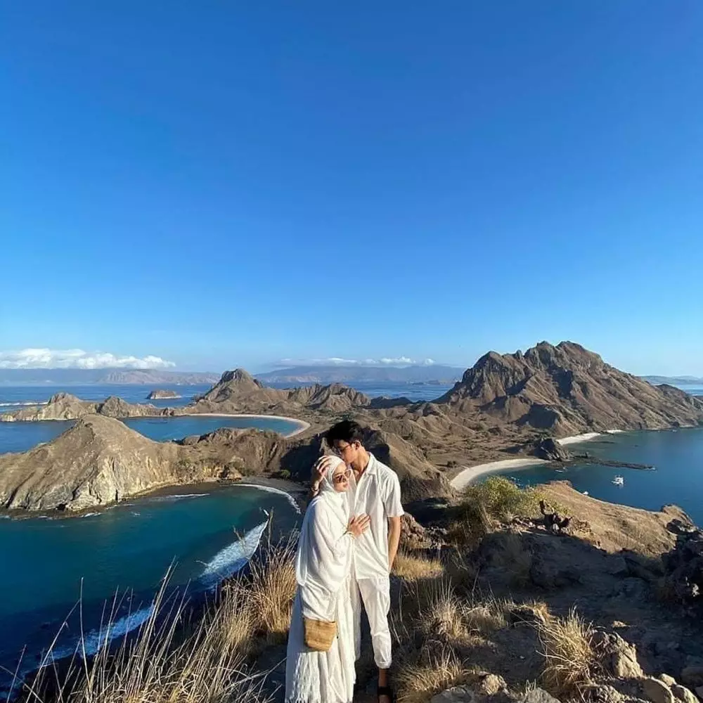 Potret bulan madu pesinetron © Istimewa