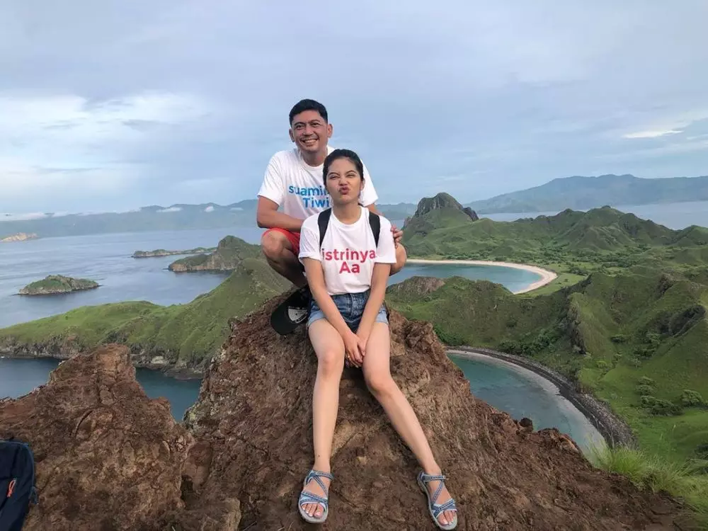 Potret bulan madu pesinetron © Istimewa